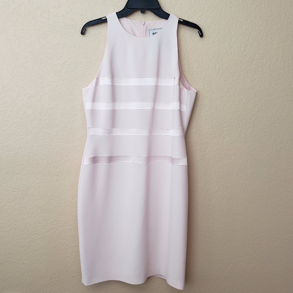 Milady Paris Elegant Wedding Evening Cocktail Party Pink Designer Dress